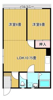 アルビオン（桂町）の間取り画像