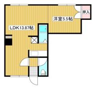 西富5号マンションの間取り画像