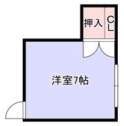 嬉楽荘の間取り画像
