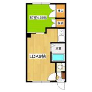5コーポ川江の間取り画像