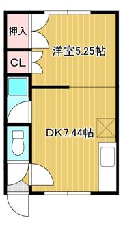 コーポ青葉の間取り画像