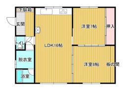 佐藤ハイツの間取り画像
