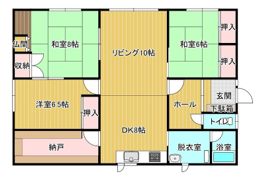 村瀬貸家（美山町南）の間取り画像