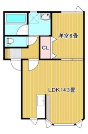 ハイツポパムの間取り画像