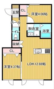 ヴィータの間取り画像