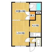 コーポイーストの間取り画像