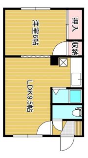 東海ハイツの間取り画像