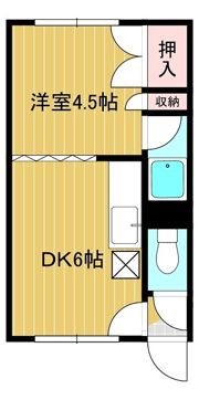 コーポラスケイコの間取り画像