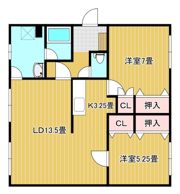 ちほく荘の間取り画像