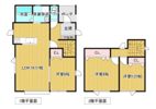 とん田西町拓北貸家B棟の間取り画像