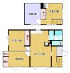 美芳町3丁目4-7貸家の間取り画像