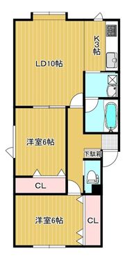 アントレの間取り画像