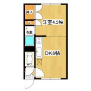 コーポラスケイコの間取り画像