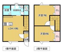ハッピー北央Bの間取り画像