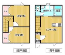 ハッピー北央Bの間取り画像