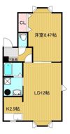 エフォールAの間取り画像