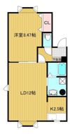 エフォールBの間取り画像