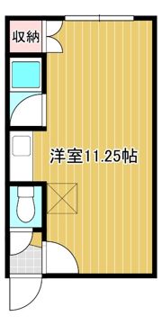ハイツシックの間取り画像