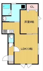 ブランフル3の間取り画像