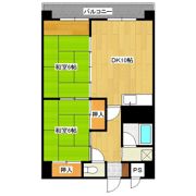 ヴィラナリー北見2の間取り画像