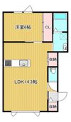LifeStage中ノ島の間取り画像