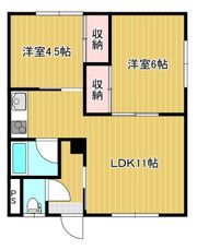 児島マンションの間取り画像