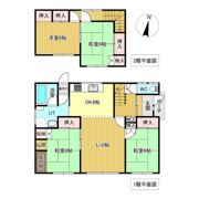 西富町3丁目3番9号貸家の間取り画像