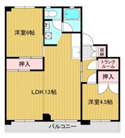 ビレッジハウス双葉 2号棟の間取り画像