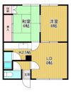 深沢マンションの間取り画像