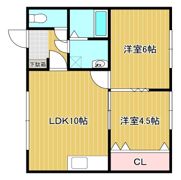 福士マンションAの間取り画像