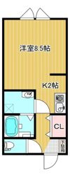 クレールの間取り画像
