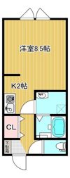 クレールの間取り画像