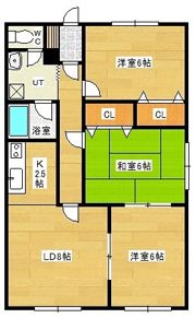ピアッツァ川東の間取り画像