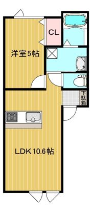 ルミナーレ三輪の間取り画像