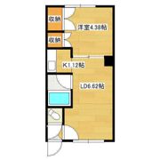 本町コーポの間取り画像