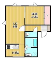 七条ハイツの間取り画像