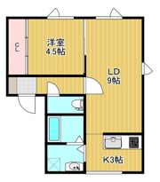 七条ハイツの間取り画像