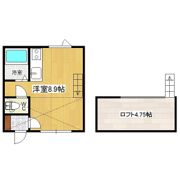 メゾンド市田Bの間取り画像