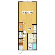 ハイツS3の間取り画像