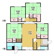森谷貸家（北進町5丁目）の間取り画像