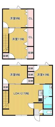 ブロッサムKの間取り画像