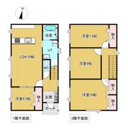 西三輪3丁目734貸家の間取り画像