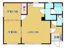 小原貸家（錦町）1の間取り画像