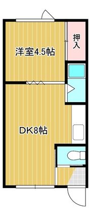 のなかハイツの間取り画像