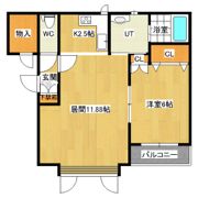 フラワーハイツの間取り画像