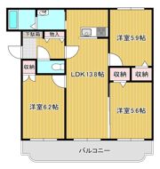 サンクレール常盤の間取り画像