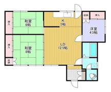 公園町5－4貸家の間取り画像