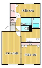 ミントバレイの間取り画像
