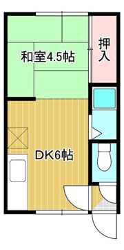 葵ハイツの間取り画像