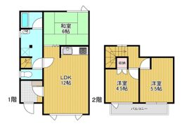 関貸家（南仲町）の間取り画像